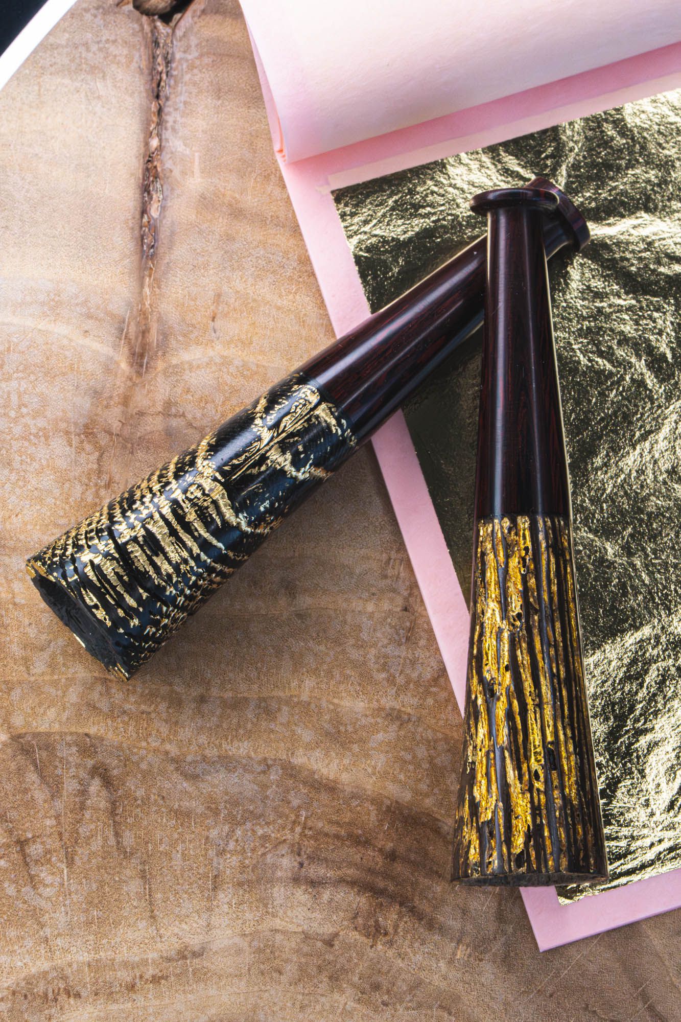 GRAPHITE - FUMASIGARI IN MORTA CON ORO 22K
